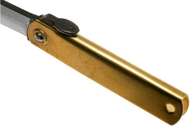 Higonokami Pocket Knife 5 Cm HIGO75BRS, SK-carbon Steel, Brass 9 Higonokami Pocket Knife 5 Cm HIGO75BRS, SK-carbon Steel, Brass - Image 7