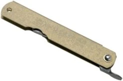 Higonokami Pocket Knife 7.3 Cm HIGOC1B, Blue Paper Steel, Bronze Finished Steel 13 Higonokami Pocket Knife 7.3 Cm HIGOC1B, Blue Paper Steel, Bronze Finished Steel -Knives and Tools Shop KT HIGOC1B 04 higonokami