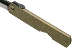 Higonokami Pocket Knife 7.3 Cm HIGOC1B, Blue Paper Steel, Bronze Finished Steel 15 Higonokami Pocket Knife 7.3 Cm HIGOC1B, Blue Paper Steel, Bronze Finished Steel -Knives and Tools Shop KT HIGOC1B 06 higonokami