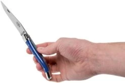 Forge De Laguiole 1211INTCBLEB 11cm, Blue Micarta, Laguiole Knife -Knives and Tools Shop LA1211INTCBLEB 08 forge de laguiole