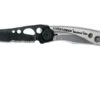 Leatherman Skeletool Knife KBx Black & Silver Pocket Knife Partially Serrated, Limited Edition 832617 -Knives and Tools Shop LEKBX BS 01 leatherman