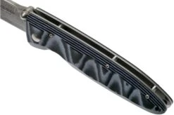 Mcusta MC-0010D Classic Wave, Blue Micarta, Gentleman's Knife -Knives and Tools Shop MC 0010D 07 mcusta