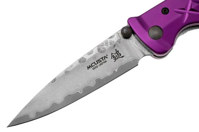 Mcusta MC-0162D Fusion, Purple, Gentleman's Knife 5 Mcusta MC-0162D Fusion, Purple, Gentleman's Knife - Image 3
