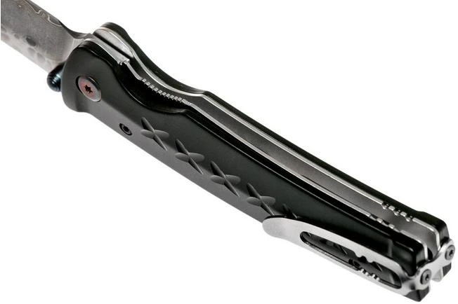 Mcusta MC-161D Fusion, Black, Handle/blade: Black Aluminium And Damascus 7 Mcusta MC-161D Fusion, Black, Handle/blade: Black Aluminium And Damascus - Image 5