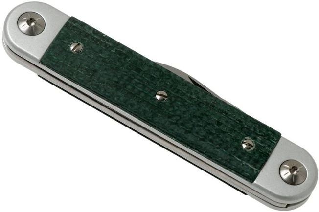 Maserin 60° Knife Sessantesimo 195/MCV Green Micarta Pocket Knife 6 Maserin 60° Knife Sessantesimo 195/MCV Green Micarta Pocket Knife - Image 4