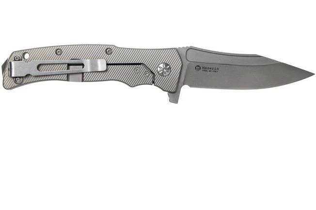 Maserin Reactor 681/G10B Blue G10 Pocket Knife 4 Maserin Reactor 681/G10B Blue G10 Pocket Knife - Image 2