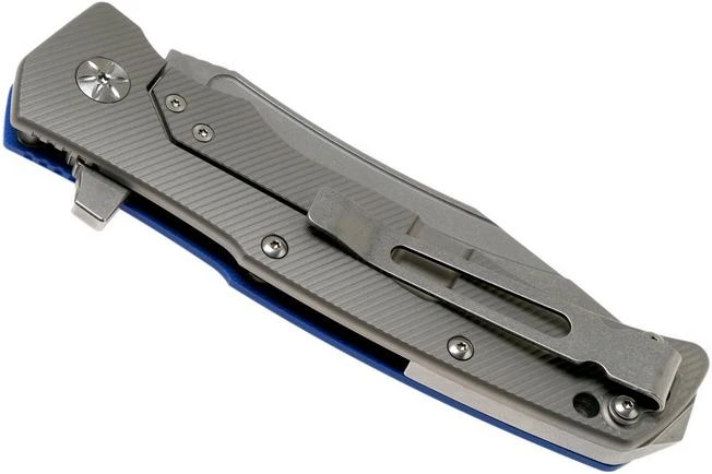 Maserin Reactor 681/G10B Blue G10 Pocket Knife 6 Maserin Reactor 681/G10B Blue G10 Pocket Knife - Image 4