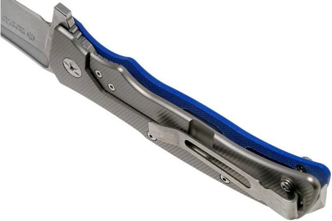 Maserin Reactor 681/G10B Blue G10 Pocket Knife 7 Maserin Reactor 681/G10B Blue G10 Pocket Knife - Image 5