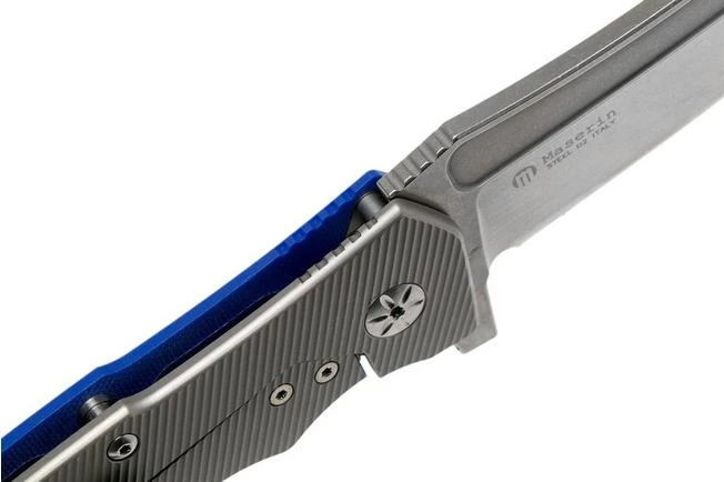 Maserin Reactor 681/G10B Blue G10 Pocket Knife 8 Maserin Reactor 681/G10B Blue G10 Pocket Knife - Image 6