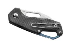 MKM Isonzo FX03M-3BC Clippoint M390, Black Canvas Micarta Pocket Knife, Jesper Voxnaes Design 11 MKM Isonzo FX03M-3BC Clippoint M390, Black Canvas Micarta Pocket Knife, Jesper Voxnaes Design -Knives and Tools Shop MMK FX03M 3BC 02 mkm