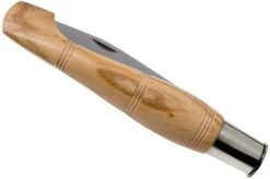 Nontron No. 25 Turning Ferrule, Olivewood, Clog Shape NN25OL Pocket Knife -Knives and Tools Shop NN25OL 04 nontron