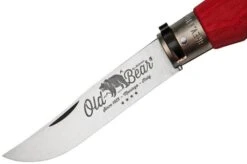 Old Bear Classical Red XL, 9307-23-MRK Pocket Knife -Knives and Tools Shop OB9307 23 MRK 03 oldbear