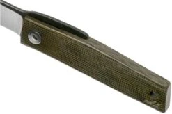 Ohta FK5 Higonokami-pocket Knife, Green Canvas Micarta 16 Ohta FK5 Higonokami-pocket Knife, Green Canvas Micarta -Knives and Tools Shop OHTA OFF FK5 M G 07 ohta knives