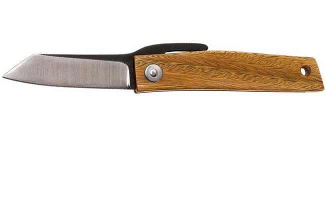 Ohta FK5 Higonokami-pocket Knife, Palo Santo Wood 3 Ohta FK5 Higonokami-pocket Knife, Palo Santo Wood
