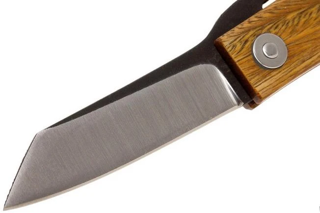 Ohta FK5 Higonokami-pocket Knife, Palo Santo Wood 5 Ohta FK5 Higonokami-pocket Knife, Palo Santo Wood - Image 3