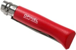 Opinel Pocket Knife No. 08RV Red, Stainless Steel, Blade Length 8.5 Cm -Knives and Tools Shop OP001981 04 opinel 1