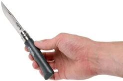 Opinel Pocket Knife No. 08RV Black, Stainless Steel, Blade Length 8.5 Cm -Knives and Tools Shop OP001982 07 opinel