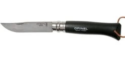 Opinel Trekking No. 08RV Pocket Knife, Dark Brown