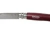 Opinel Trekking No. 08RV Pocket Knife, Burgundy -Knives and Tools Shop OP002213 01 opinel