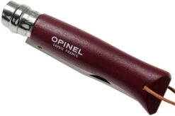 Opinel Trekking No. 08RV Pocket Knife, Burgundy 12 Opinel Trekking No. 08RV Pocket Knife, Burgundy -Knives and Tools Shop OP002213 04 opinel