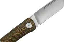QSP Knife Hedgehog QS142-C, Golden Carbon Fiber, Slipjoint Pocket Knife 12 QSP Knife Hedgehog QS142-C, Golden Carbon Fiber, Slipjoint Pocket Knife -Knives and Tools Shop QS142 C 05 qsp