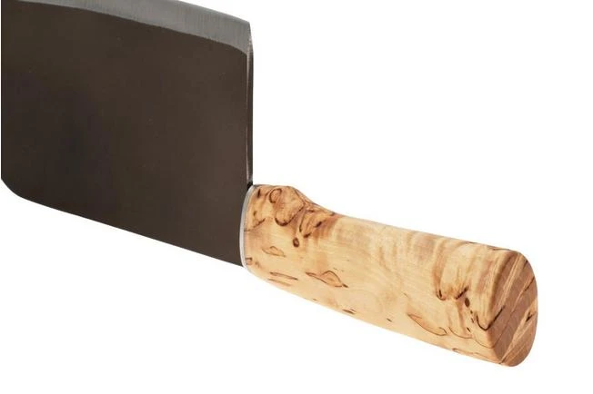 Roselli Chinese Chef Knife R730 Carbon Steel, Curly Birch, Chinese Chef's Knife, 15.5 Cm 6 Roselli Chinese Chef Knife R730 Carbon Steel, Curly Birch, Chinese Chef's Knife, 15.5 Cm - Image 4