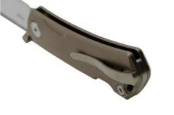 Real Steel Luna Maius Titanium Tan Bronze 7092, Pocket Knife -Knives and Tools Shop RL7092 04 realsteel