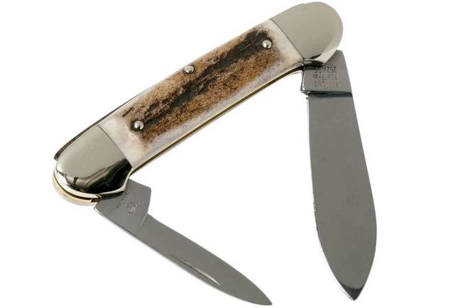 Robert Klaas US Canoe 95mm Stag Horn 2506-251 Pocket Knife 4 Robert Klaas US Canoe 95mm Stag Horn 2506-251 Pocket Knife - Image 2