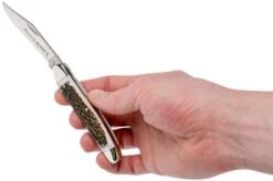 Robert Klaas Classic Line 100mm, Real Stag Pocket Knife With Bottle Opener 15 Robert Klaas Classic Line 100mm, Real Stag Pocket Knife With Bottle Opener -Knives and Tools Shop RS383 451 07 robert klaas rs383 451 07