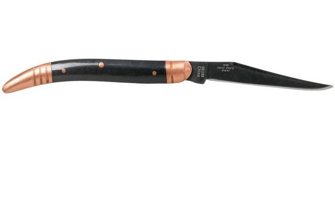 Rough Ryder Baby Toothpick Copper Bolster RR1588 Slipjoint Pocket Knife 4 Rough Ryder Baby Toothpick Copper Bolster RR1588 Slipjoint Pocket Knife - Image 2