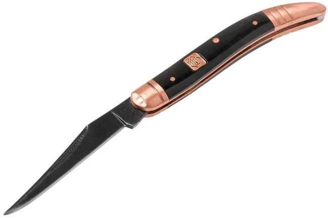 Rough Ryder Baby Toothpick Copper Bolster RR1588 Slipjoint Pocket Knife 5 Rough Ryder Baby Toothpick Copper Bolster RR1588 Slipjoint Pocket Knife - Image 3