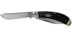 Rough Ryder Classic Carbon II Bow Trapper RR2212 Pocket Knife -Knives and Tools Shop RY2212 03 rough ryder