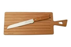 Lion Sabatier Planchette Pain 173324 2-piece Set, Bread Knife 20 Cm And Cutting Board