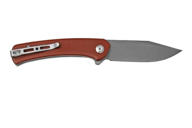 SENCUT Snap SA05A-V1 Burgundy Pocket Knife 4 SENCUT Snap SA05A-V1 Burgundy Pocket Knife - Image 2