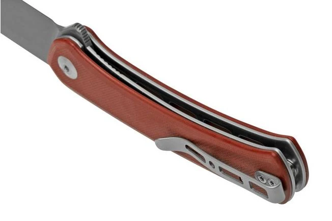 SENCUT Snap SA05A-V1 Burgundy Pocket Knife 6 SENCUT Snap SA05A-V1 Burgundy Pocket Knife - Image 4