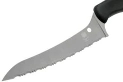 Spyderco Z-Cut K14SBK Utility Knife 11 Cm, Black Double Serrations -Knives and Tools Shop SPK14SBK 03 spyderco 1