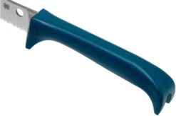 Spyderco Counter Puppy Serrated Tomato Knife Blue, K20SBL -Knives and Tools Shop SPK20SBL 05 spyderco 1