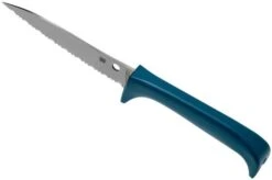 Spyderco Counter Puppy Serrated Tomato Knife Blue, K20SBL -Knives and Tools Shop SPK20SBL 06 spyderco 1