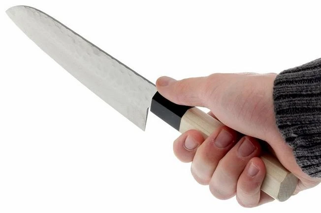 Sakai Takayuki 45-Layer Damascus Santoku Knife 18 Cm 6 Sakai Takayuki 45-Layer Damascus Santoku Knife 18 Cm - Image 4