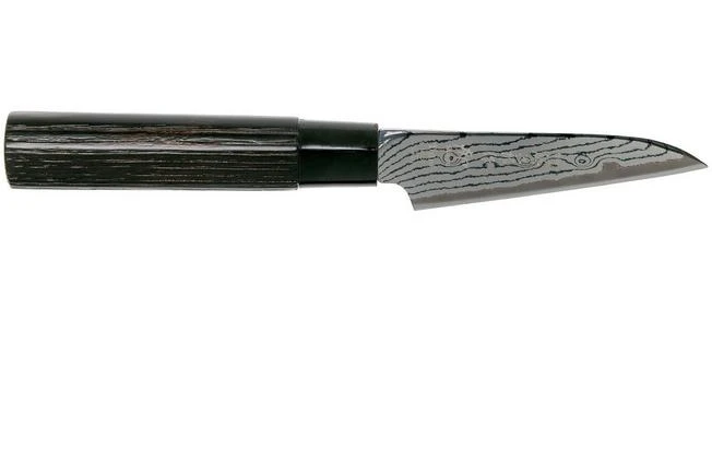 Tojiro Shippu Black Damascus Paring Knife (Petty) 9 Cm, FD-1591 4 Tojiro Shippu Black Damascus Paring Knife (Petty) 9 Cm, FD-1591 - Image 2