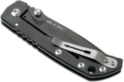 Spartan Blades Harsey Folder, Black PVD, Silver Hardware SF5BK-SHW Pocket Knife -Knives and Tools Shop USSF5BK SHW 04 medford v201906