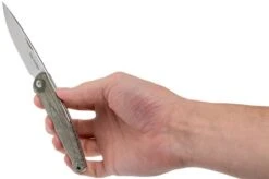 Viper Key V5976CV Green Canvas Micarta Pocket Knife, Jesper Voxnaes Design -Knives and Tools Shop VPV5976CV 08 viper