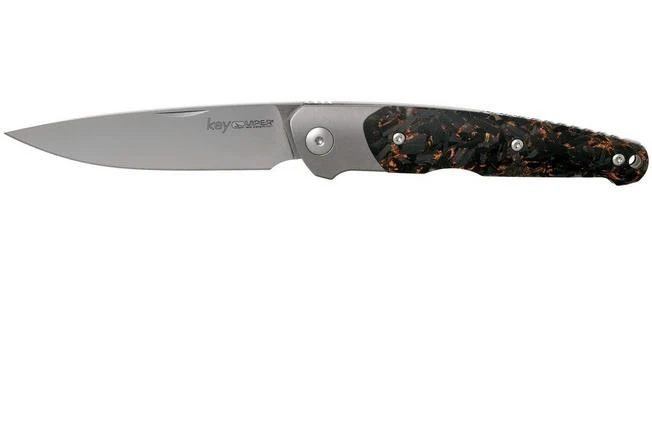 Viper Key V5978FCSC Bolster Copper Carbon Fibre Knivesandtools Exclusive Pocket Knife 3 Viper Key V5978FCSC Bolster Copper Carbon Fibre Knivesandtools Exclusive Pocket Knife