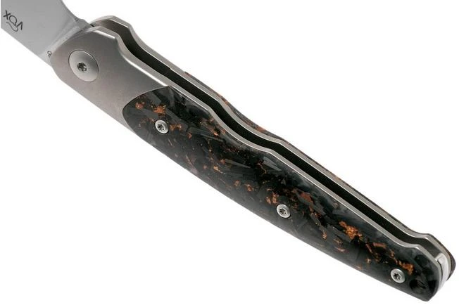 Viper Key V5978FCSC Bolster Copper Carbon Fibre Knivesandtools Exclusive Pocket Knife 7 Viper Key V5978FCSC Bolster Copper Carbon Fibre Knivesandtools Exclusive Pocket Knife - Image 5