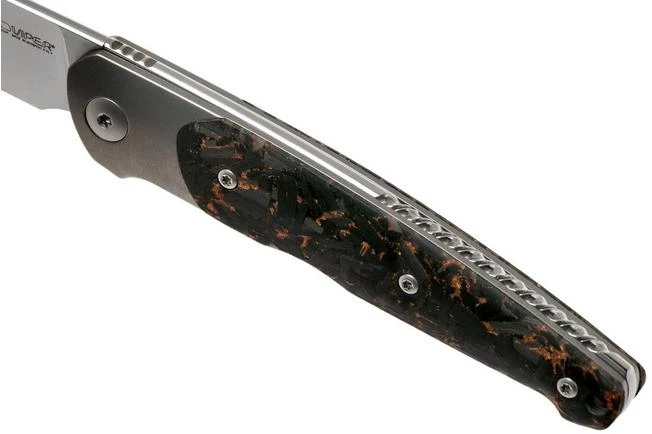 Viper Key V5978FCSC Bolster Copper Carbon Fibre Knivesandtools Exclusive Pocket Knife 9 Viper Key V5978FCSC Bolster Copper Carbon Fibre Knivesandtools Exclusive Pocket Knife - Image 7
