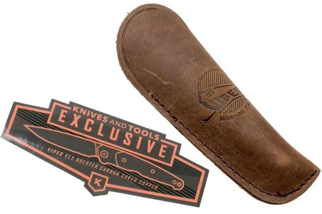 Viper Key V5978FCSC Bolster Copper Carbon Fibre Knivesandtools Exclusive Pocket Knife 10 Viper Key V5978FCSC Bolster Copper Carbon Fibre Knivesandtools Exclusive Pocket Knife - Image 8