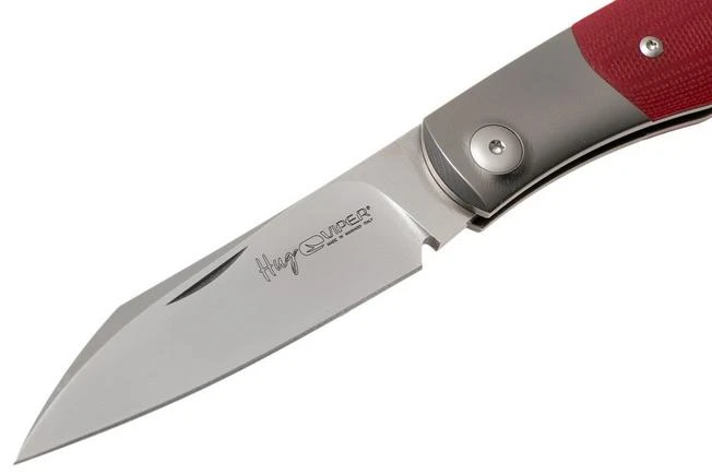 Viper Hug V5992GR Red G10 Pocket Knife, Sacha Thiel Design 5 Viper Hug V5992GR Red G10 Pocket Knife, Sacha Thiel Design - Image 3