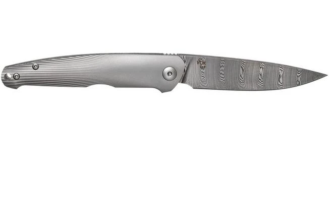 Viper Key VA5976D3TI Damascus Titanium Pocket Knife, Jesper Voxnaes Design 4 Viper Key VA5976D3TI Damascus Titanium Pocket Knife, Jesper Voxnaes Design - Image 2