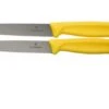 Victorinox SwissClassic Serrated/smooth Vegetable Knives Yellow 10 Cm, Set Of 2, VT6-7796-L8B -Knives and Tools Shop VT6 7796 L8B 01 victorinox swissclassic