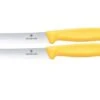 Victorinox Swiss Classic 6.7838.2C1 Tomato & Table Knife, Wavy, Yellow, Set Of 2 Tomato Knives -Knives and Tools Shop VT6 7838 2C1 01 victorinox